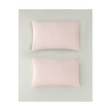 English Home Pure Pamuklu 2'li Yastık Kılıfı 50X70 cm Toz Pembe