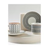English Home Rabecca Porselen 2'li Kahve Fincan Takımı 90 ml Siyah