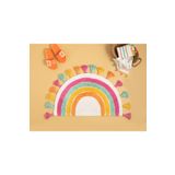 English Home Rainbow Pamuklu Banyo Paspası 50x80 Cm Renkli