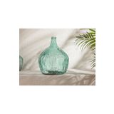 English Home Recycled Demijohn Cam Vazo Yeşil