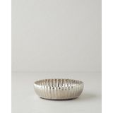 English Home Regina Metal Dekoratif Tabak 15 x 15 x 4.5 cm Silver - Silver - Gold