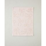 English Home Romance Ribbon Pamuk Jakarlı El Havlusu 30X40 cm Pudra - Ebat