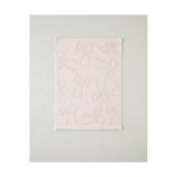 English Home Romance Ribbon Pamuk Jakarlı El Havlusu 30x40 cm Pudra