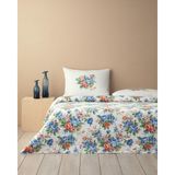 English Home Rose Romance Tek Kişilik Nevresim Seti 160 x 220 cm Mavi
