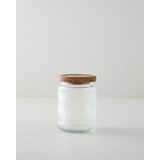 English Home Rustic Wood Soda Cam Kavanoz 480 ml Şeffaf