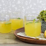English Home Sare 270 ml Şeffaf 3'lü Cam Meşrubat Bardağı