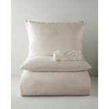 English Home Serenity Bambu Saten Çarşaflı King Size Nevresim Takımı 240X220 cm Bej - 240 x 220 cm