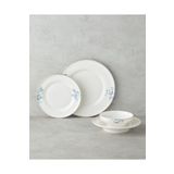 English Home Serenity Blue Bone Porselen 24 Parça 6 Kişilik Lacivert Yemek Takımı