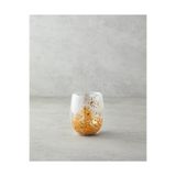 English Home Shimmer Borosilikat Çift Cidarlı Bardak 400 ml Gold