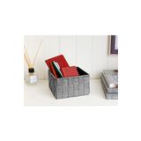 English Home Shine 14x14x7,5 cm Gri Sepet