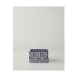 English Home Shine Sepet 14x14x7 cm Siyah - Beyaz