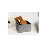 English Home Shine Sepet 17x17x10,5 Cm Gri