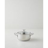 English Home Siena Çelik Mini Tencere 14 cm Silver - Gümüş