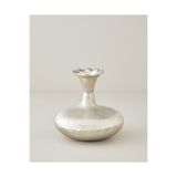 English Home Silva Metal Vazo 19.5 x 19.5 x 19 cm Silver