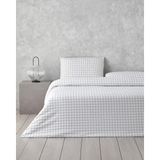 English Home Simple Checks Kolay Ütülenir Çift Kişilik Nevresim Takımı 200x220 cm Seledon - 200 x 220 cm - Açık Yeşil