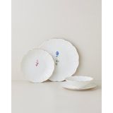 English Home Soft Garden Porselen Yemek Takımı 24 Parça 6 Kişilik Gold - 6 KİŞİLİK