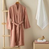 English Home Soft Pamuklu BORNOZ S-M Açık Pembe