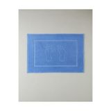 English Home Soft Step Pamuk Ayak Havlusu 50x70 cm Mavi