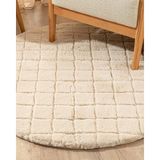 English Home Soft Touch Rabbit Pelüş Halı Bej