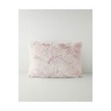 English Home Soft Touch Rabbit Peluş Kırlent Kılıfı 35x50 cm Pudra