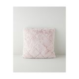 English Home Soft Touch Rabbit Pelüş Kırlent Kılıfı 45x45 cm Pudra