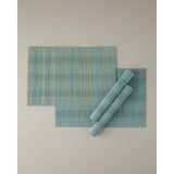 English Home Sonnie Bambu 4'lü Amerikan Servis Mint - 30 x 45 cm