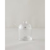 English Home Spark Cam Şekerlik 8,5X9,5X13 cm Şeffaf Malzeme Özellikleri ile Şık Tasarım