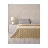 English Home Spring Petal Baskılı Çift Kişilik Pike Takımı 200X220 Cm, Sarı, 200 x 220