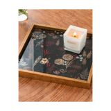 English Home Spring Time Dekoratif Tepsi Gold
