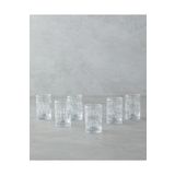 English Home Spruce Cam 6'lı Kahve Yanı Bardak 125 ml Şeffaf