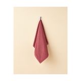 English Home Square Pamuk Yüz Havlusu 50X70 cm Koyu Pembe