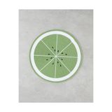 English Home Summer Kiwi PP 2'li Amerikan Servis 38 cm Yeşil