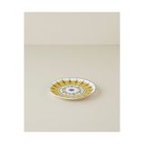 English Home Talavera Glow Porselen Pasta Tabağı 21 cm Beyaz - Lacivert