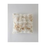 English Home Terra Pelüş Kırlent Kılıfı 45x45 cm Bej