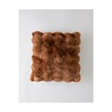 English Home Terra Pelüş Kırlent Kılıfı 45x45 cm Kahve