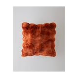 English Home Terra Pelüş Kırlent Kılıfı 45x45 cm Turuncu