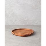 English Home Timbered Akasya Sunumluk 20x2 Cm Kahverengi - 20 x 2 cm