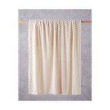 English Home Tiny Bubbles Jakarlı Wellsoft Tv Battaniye 120x160 cm Krem