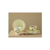 English Home Vanilla New Açık Sarı 2'li 90 ML Kahve Fincan Takımı