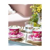 English Home Vanilla New Bone China 4 Parça 2 Kişilik Kahve Fincan Takımı Mor