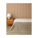 English Home Vena Supersoft Çift Kişilik Battaniye 200x220 cm Bej
