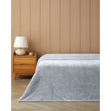 English Home Vena Supersoft Çift Kişilik Battaniye 200X220 cm Gümüş - 200 x 220 cm