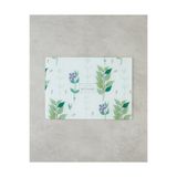 English Home Vintage Botanic Cam Kesme Tahtası 25x35 cm Yeşil-Beyaz