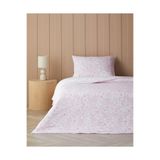 English Home Vionne Kolay Ütülenir Tek Kişilik Çarşaflı Nevresim Takımı 160X220 cm Fuşya