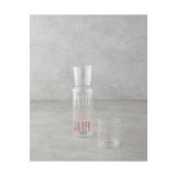 English Home Watery Cam Başucu Sürahi 750 ml + 250 ml Pembe