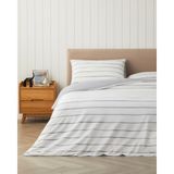 English Home Wavy Kolay Ütülenir Çift Kişilik Nevresim Takımı 200X220 cm Koyu Gri - 200 x 220 cm