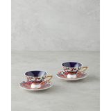 English Home Willow New Bone China 4 Parça 2 Kişilik Kahve Fincan Takımı 90 ml Renkli - 2 Adet