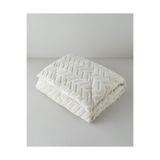 English Home Wintera Sherpa Tek Kişilik Yorgan 155x215 cm Krem