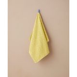 English Home Zigzag Pamuk Yüz Havlusu 50X70 cm Yeşil - 09-Yeşil