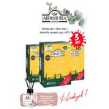 English Tea No.1 Demlik Poşet Çay 40'Lı 3 Paket Ve Oda Kokusu